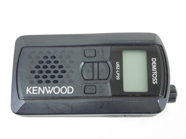 中古 KENWOOD 特定小電力トランシーバー DEMITOSS UBZ-LP20 充電器 UBC