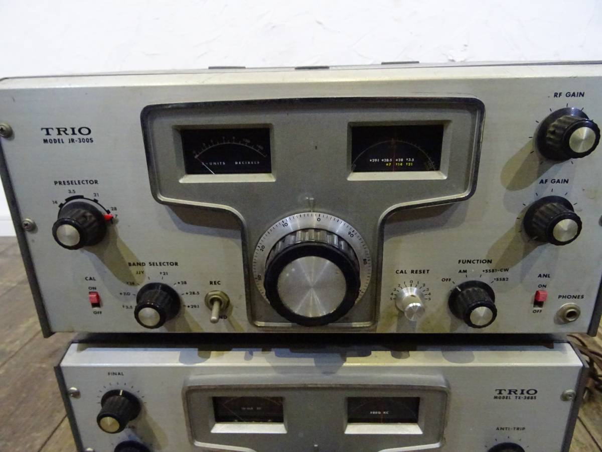 公式格安通販サイト T9700◇ TRIO 真空管式送信機/受信機 JR-300S TX