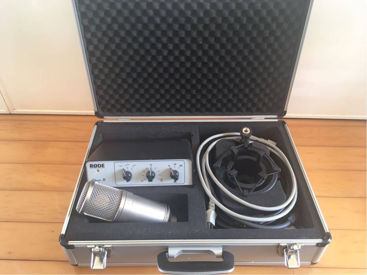 RODE classic Ⅱ コンデンサーマイク sahara】【美品】RØDE Classic II