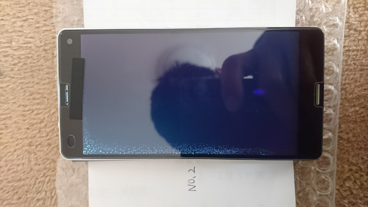 SONY Xperia Z3 Compact SO-02G 液晶 フロントパネル 両面テープつき
