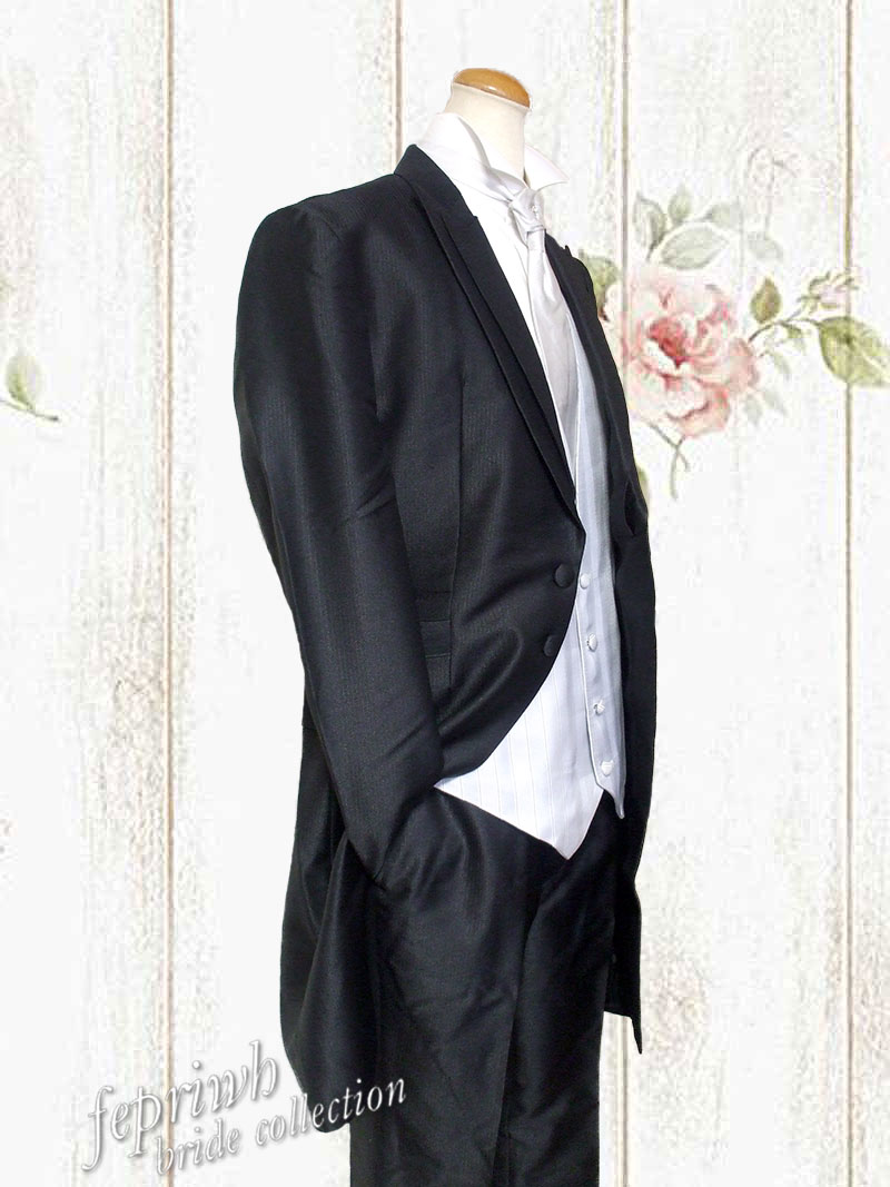 人気セール，100%新品 素敵なブラックストライプロングタキシード 0351873-BM 格安(燕尾服、タキシード)｜売買されたオークション情報、yahooの商品情報をアーカイブ公開 - オークファン 燕尾服、タキシード