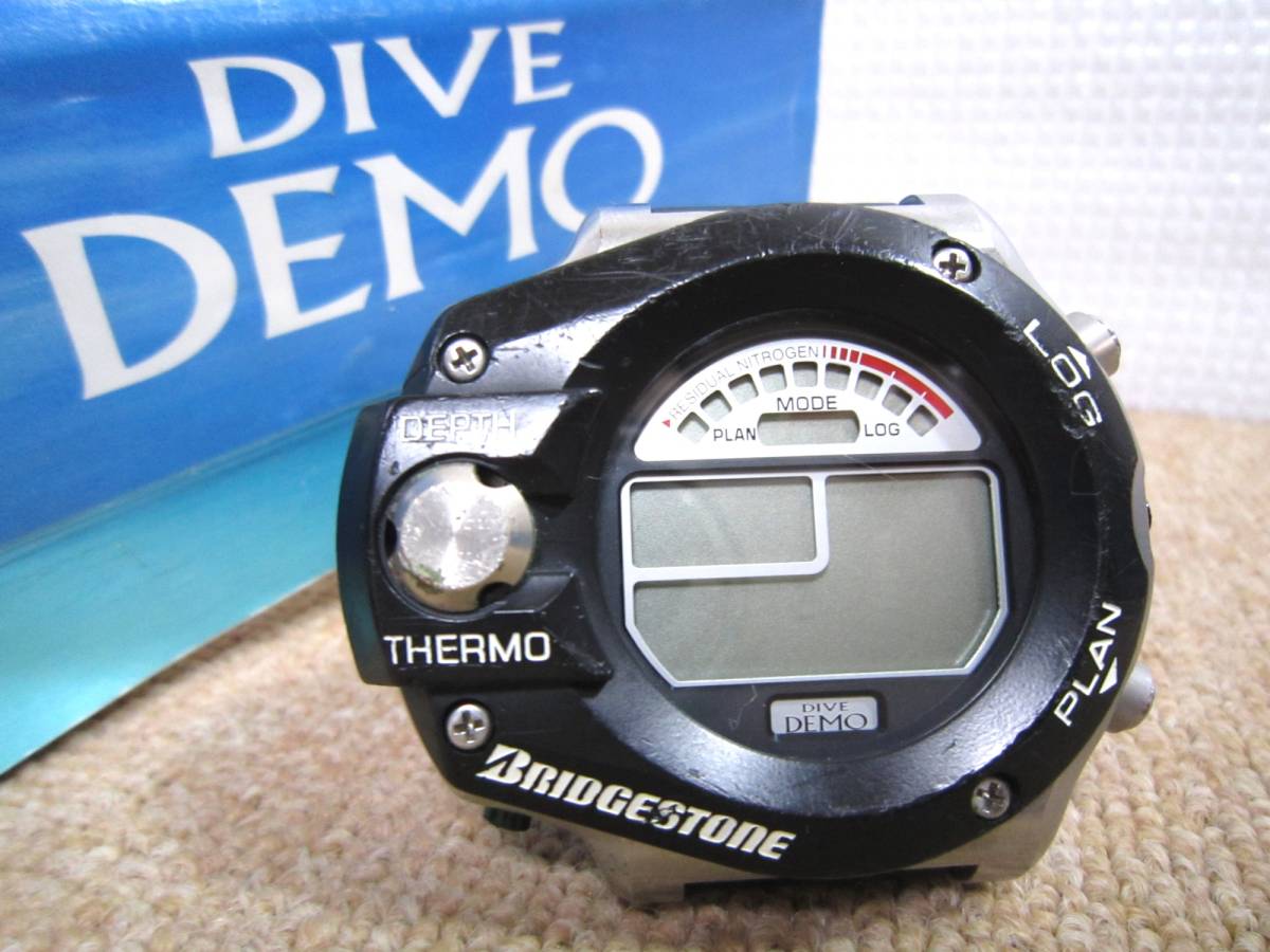 Dive Bridgestone Bism DEMO Demo Digital Diver Watch Computer Steel 
