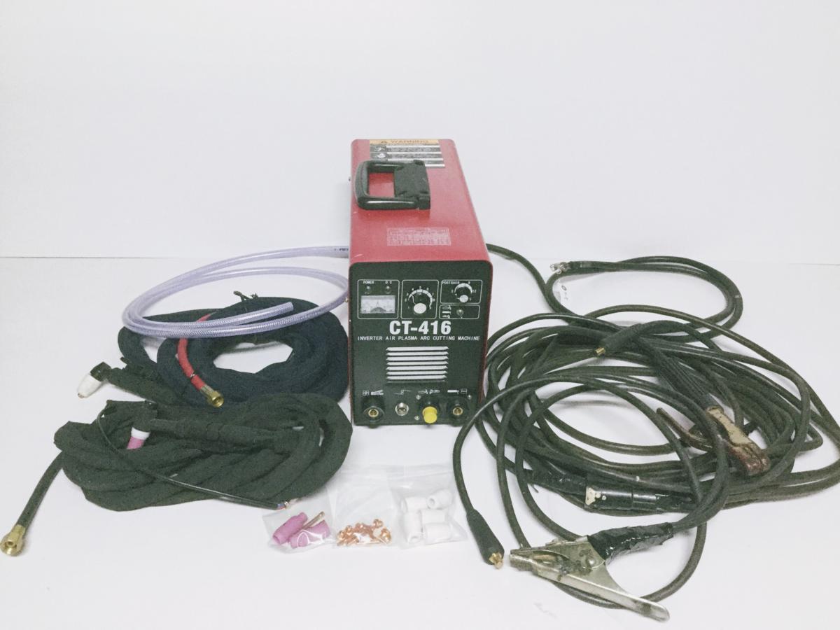 □中古品□CT-416 1台3役 TIG溶接機／アーク溶接機／プラズマ切断機 