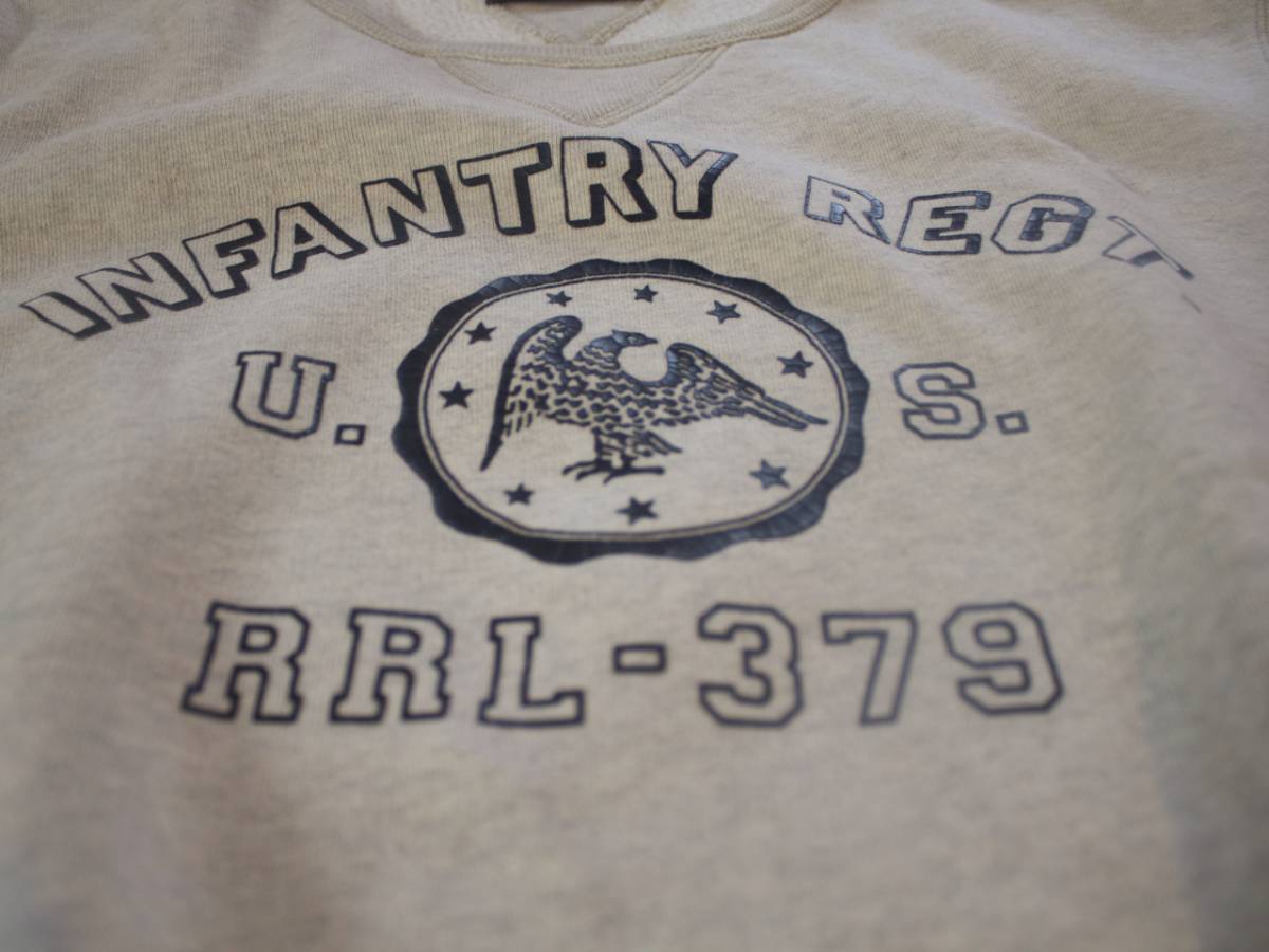 RRL ダブルアールエル RL スウェット ラルフローレン 両V SWEAT L⁄S 
