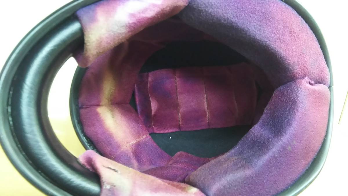 2026年最新CBX用ヘルメット＆シールド特集 当時物　 希少　 CBX400Ｆ　オプションヘルメット？（本物か確認出来ません。）　中古品　サイズ（５６～５７cm位） - 人気商品をお得に購入