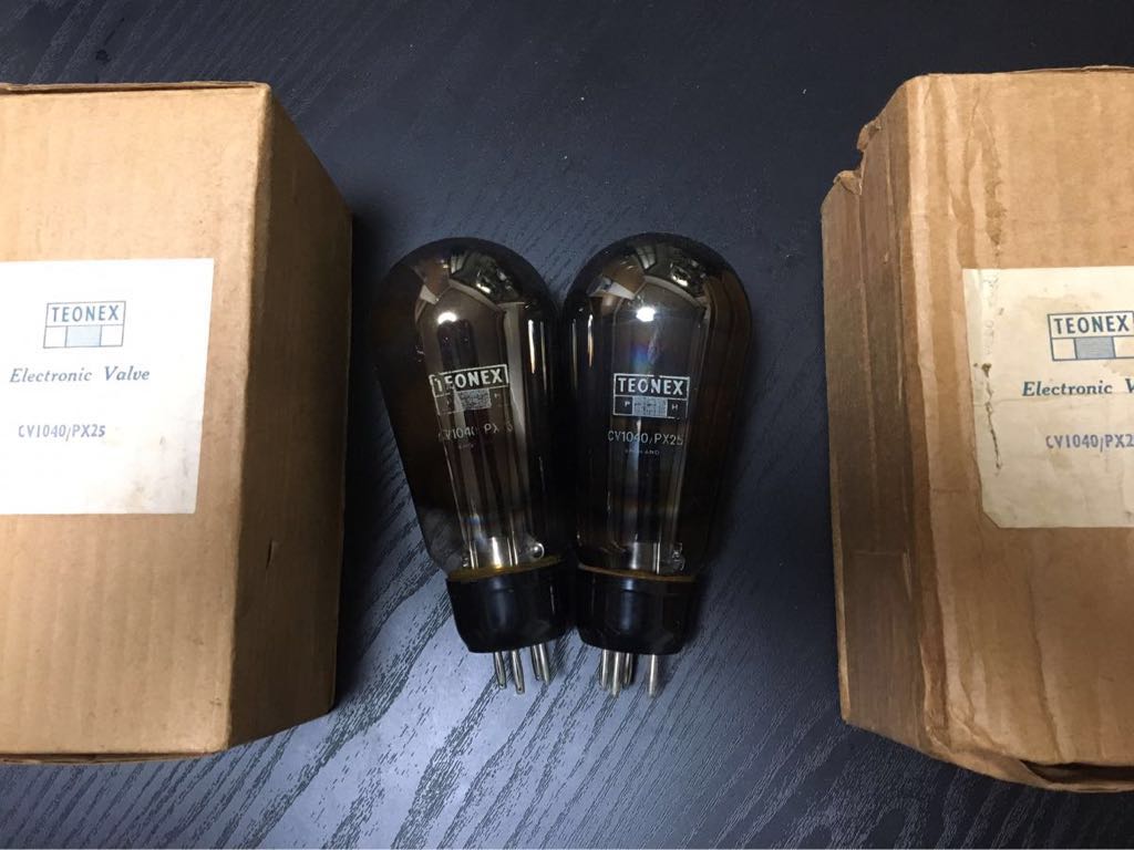 爆買い，人気セール Teonex cv1040 PX25 ナス管 完動品 元箱付き 真空管 レア管(真空管)｜売買されたオークション情報、yahooの商品情報をアーカイブ公開 - オークファン 真空管