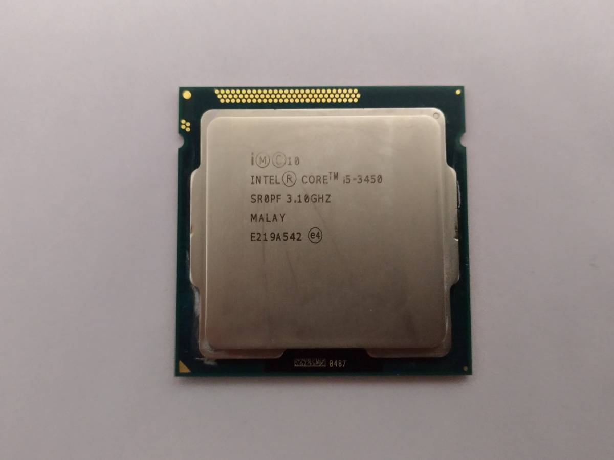 Core Intel i5-3450 SR0PF CPU 3.1GHz i5 6MB - (3450) LGA1155 