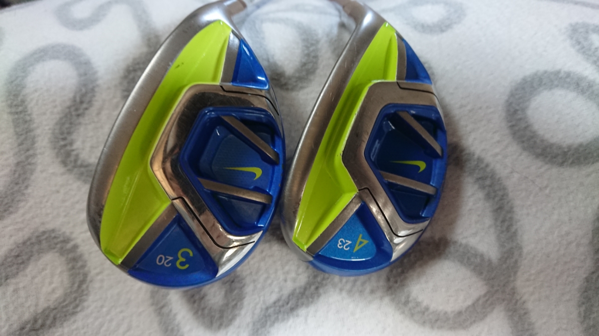 中古　NIKE VAPOR　FLY　ユーティリティ　UT3＋UT４　　フレックス：S　送料込み_1