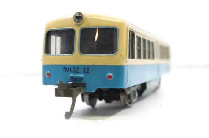 メーカー不明 鉄道模型 キハ02 12 レールバス 電気機関車 HOゲージ