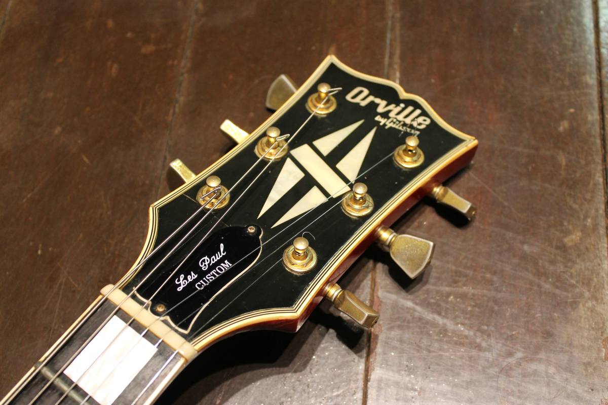 Orville by gibson Les Paul custom trans red レスポールカスタム 