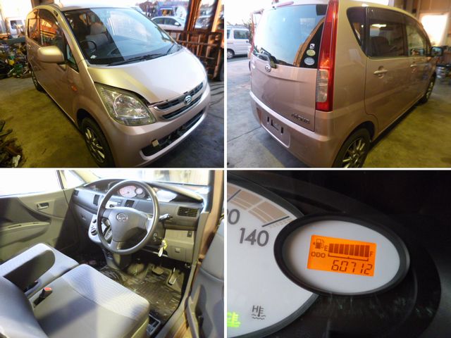[s2350] ダイハツ　ムーヴ　L175S　H19年　オートマミッション　4BM　60712km　【30500-B2060】