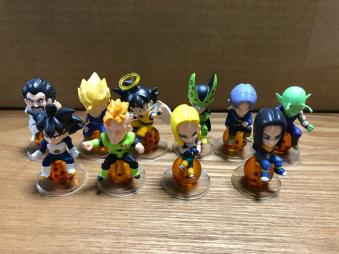 2 ドラゴンボール キャラプッチ 10種 フィギュア人形 食玩 セル 16号