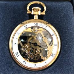 Montres GOUSSET Paris 懐中時計 スケルトン 手巻 美品Montre GOUSSET 