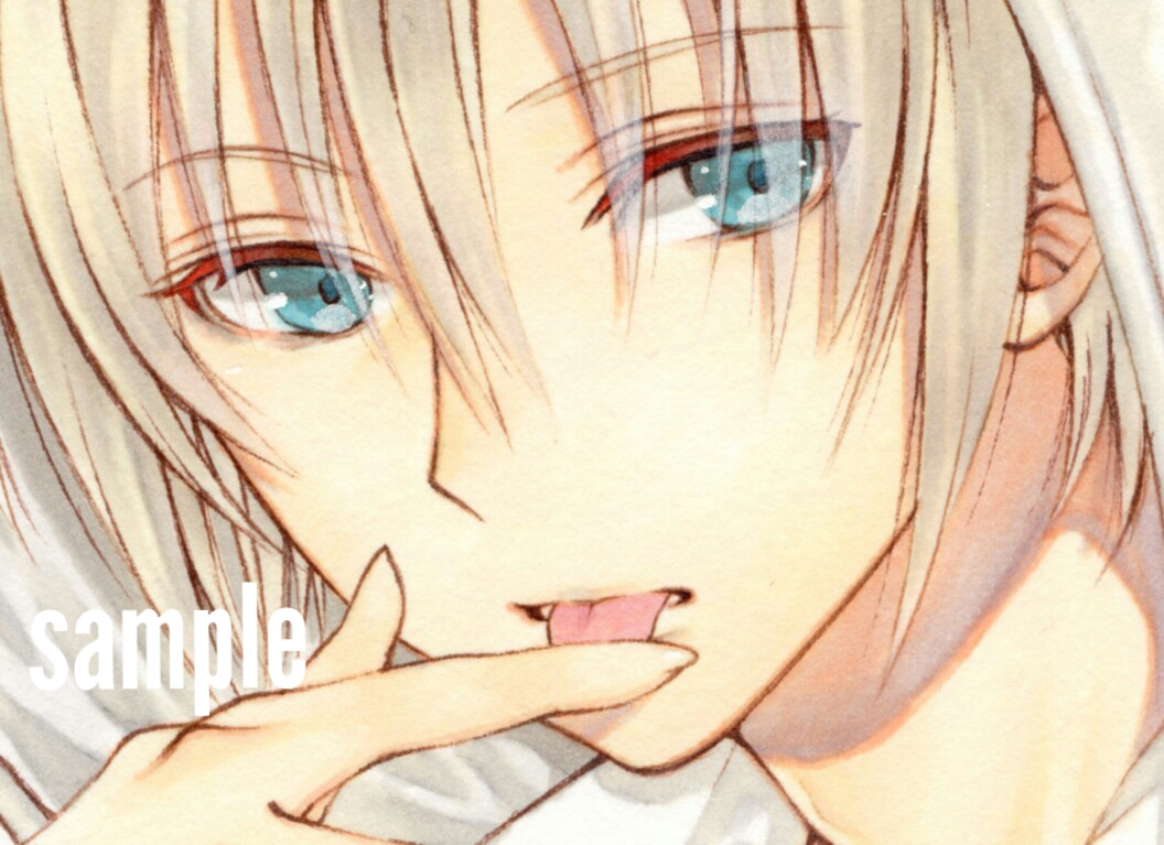 捏造設定注意 手描きイラスト 刀剣乱舞 Dk山姥切国広 ハートチョコ サイズ水彩紙 手描きイラスト 売買されたオークション情報 Yahooの商品情報をアーカイブ公開 オークファン Aucfan Com