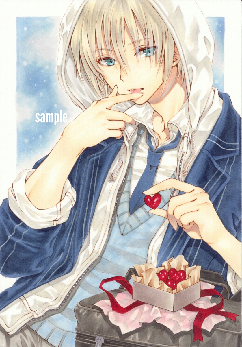 捏造設定注意 手描きイラスト 刀剣乱舞 Dk山姥切国広 ハートチョコ サイズ水彩紙 手描きイラスト 売買されたオークション情報 Yahooの商品情報をアーカイブ公開 オークファン Aucfan Com