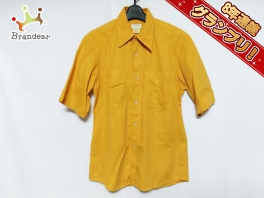 ドリスヴァンノッテン DRIES VAN NOTEN トップス 半袖シャツ イエロー メンズ 美品