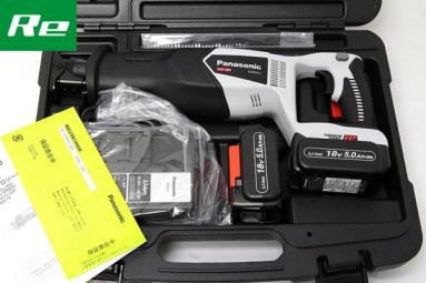 新品 即決｜パナソニック EZ45A1LJ2G-H 充電レシプロソー 18V 5.0Ah κO436