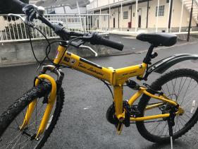 中古】ランボルギーニ 折りたたみ自転車 26インチランボルギーニ