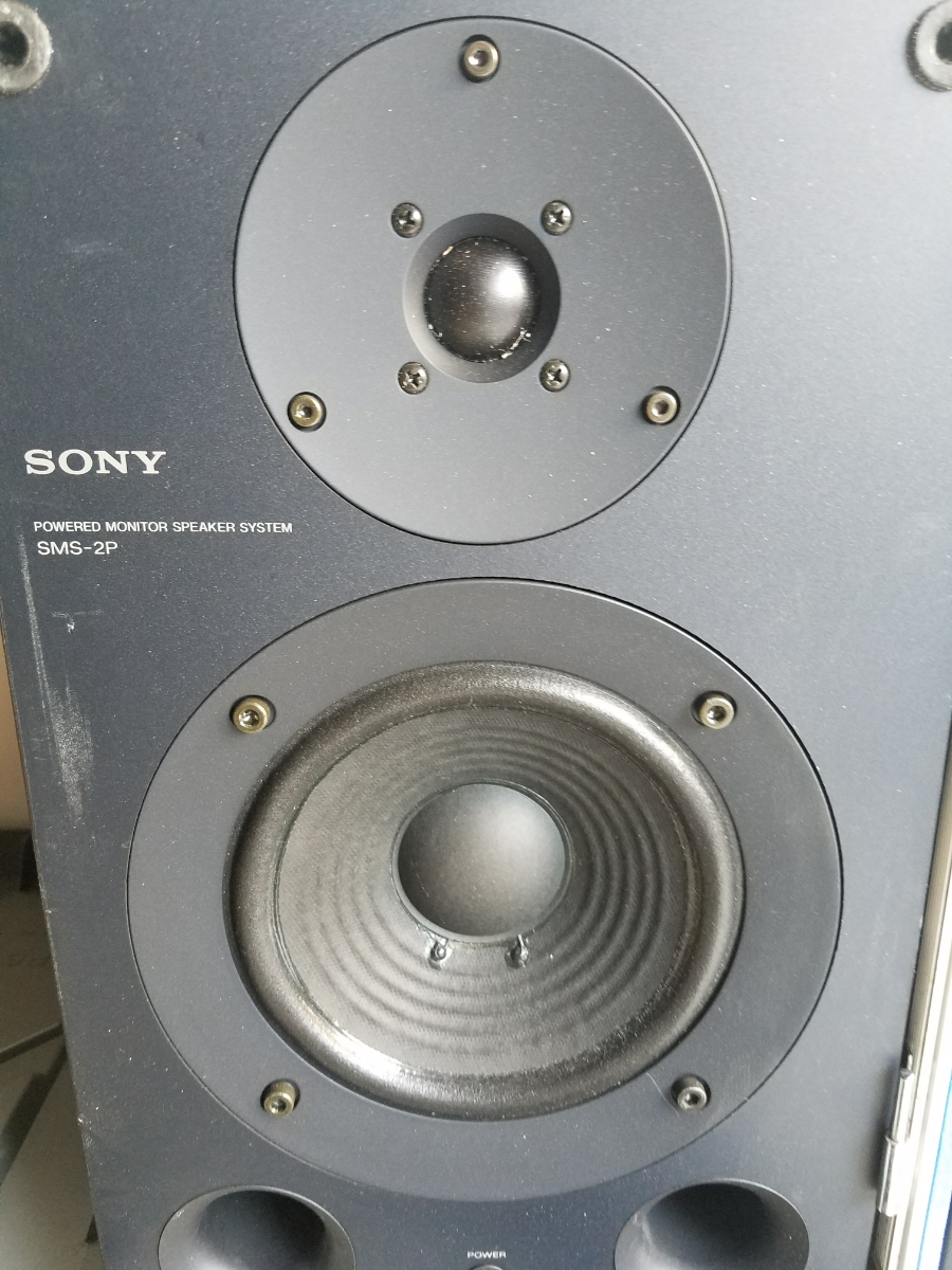 SONY SMS-2P パワード・モニタースピーカー