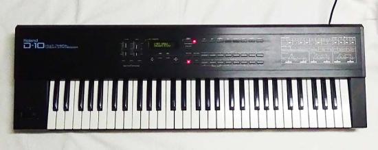 Roland ローランド D-10 マルチティンバーリニアシンセサイザー 動作品