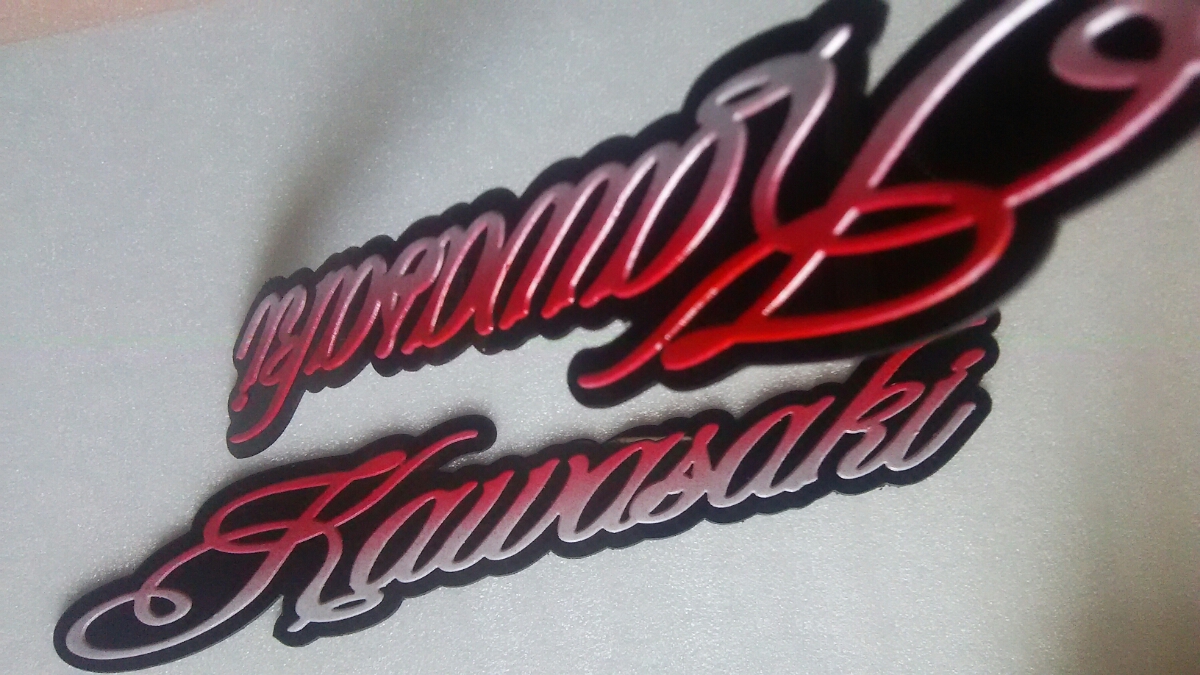 カワサキ KAWASAKI ♪KAWASAKI カワサキエンブレム GPZ400F⁄Z400GP