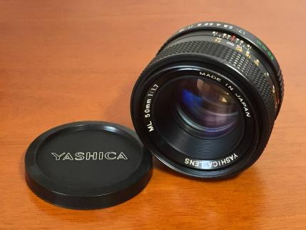 ☆ 極美品 ヤシカ ML 50mm F1.7 富岡光学 コンタックスマウント
