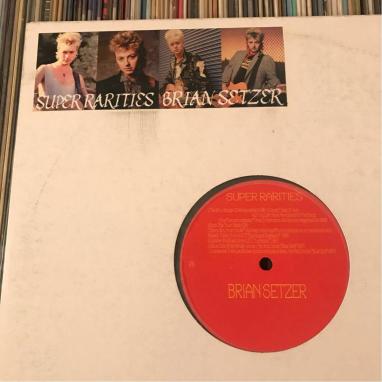 BRIAN SETZER LP SUPER RARITIES ロカビリー ストレイキャッツ STRAY