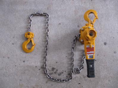 KITO　　キトー　　レバーブロック　　LB016　1，6t 　　使用品（短時間）