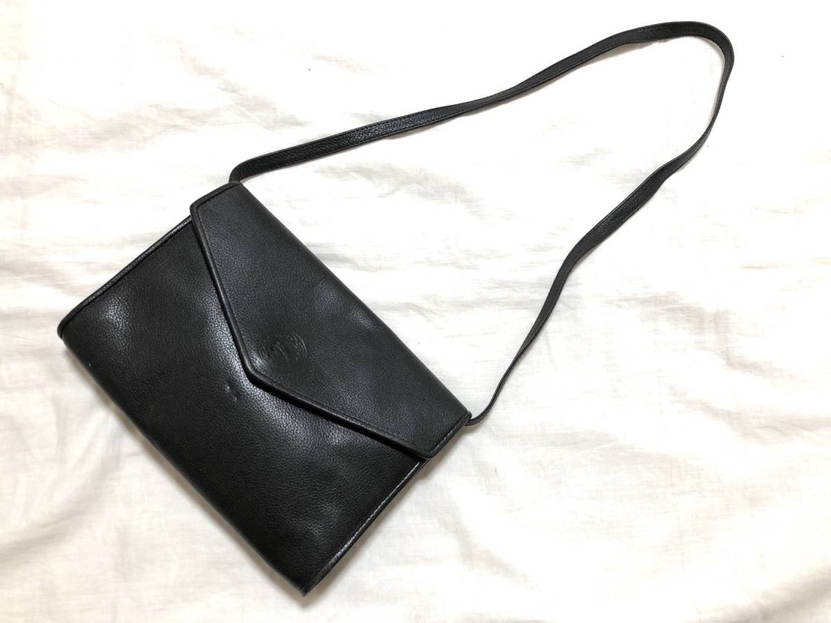 ロンシャン LONGCHAMP レザー 斜め掛けバッグ ショルダーバッグ 