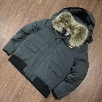 美品未使用 CANADA GOOSE★カナダグース ダウンジャケット パーカー　Lサイズ グレー