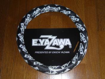 E.YAZAWA ダイヤモンドムーン ステアリングカバー Mサイズ 矢沢永吉 E・YAZAWA ハンドルカバー Mサイズ 新品（1） ダイヤモンド