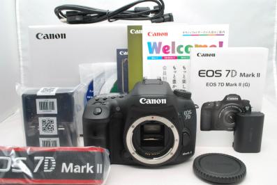 極上美品 ★Canon キヤノン EOS 7D MARKⅡ 2★元箱