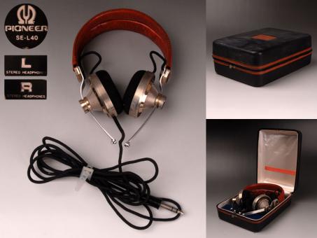 レア品】パイオニア Pioneer SE-L40 ステレオヘッドホン（pioneer se 