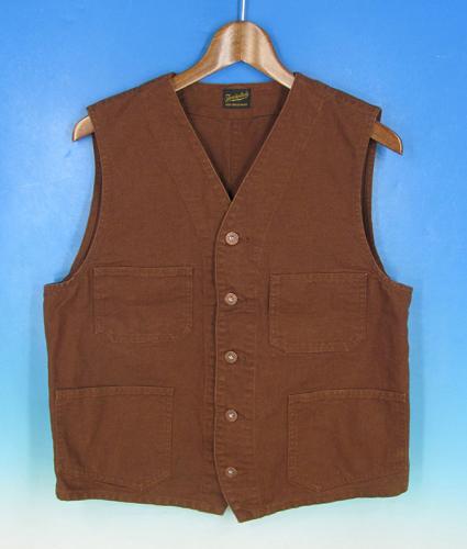  17335 テンダーロイン T-ENGINEER VEST DUCK ダックベスト SMALL ブラウン(ジャケット、上着)｜売買されたオークション情報、yahooの商品情報をアーカイブ公開 - オークファン 男性用