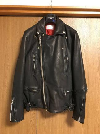 LHP シープレザー Wライダースジャケット M ブラック 新品未使用 ナノユニバース