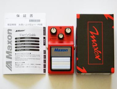 CP-9 Compressor 元箱 説明書 保証書ありMaxon 黒ラベル MAXON cp-9