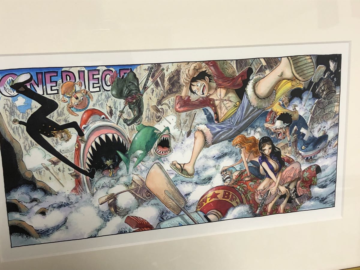 ワンピース 複製原画 その② 最後の海 新世界編 2012 限定 正規品