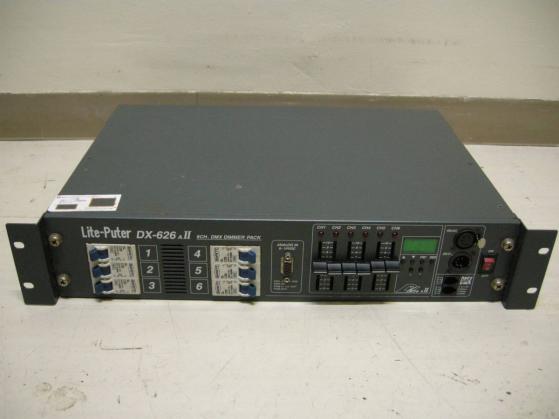 LITEPUTER ディマーユニット DMX DX-626A Lite-Puter DX-626AⅡ ⁄ 舞台