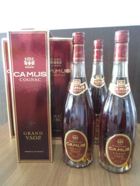 新品，人気 古酒 未開栓 箱付き3本セット CAMUS GRAND カミュ グランド VSOP 40度 700ml(カミュ)｜売買されたオークション情報、yahooの商品情報をアーカイブ公開 - オークファン コニャック