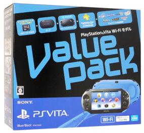 PSVita Value Pack ブルー/ブラック□PCHJ-10022□ Vita PlayStation