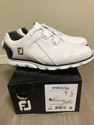 ★極美品★ FootJoy PRO SL Boa 26cm ★ フットジョイ DNA スパイクレス US8 ゴルフ スパイクレス シューズ ナイキ ジョーダン Pro&frasl;SL