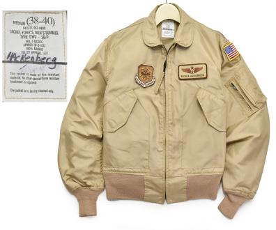 希少！米軍実物 中佐階級章【VALLEY APPAREL，LLC】 CWU-36/P フライト