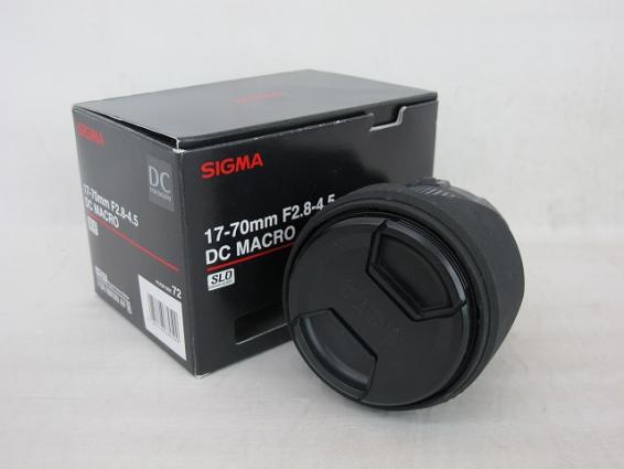 【中古】SIGMA シグマ レンズ 17-70mm F2.8-4.5 DC MACRO ニコン用 10205003