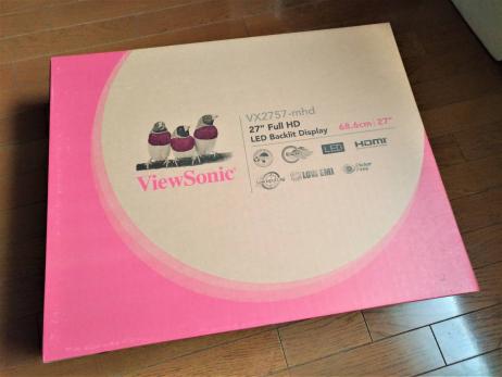 未開封 新品 未使用 ViewSonic VX2757-mhd 27インチ FHD LED