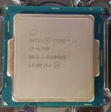 中古】Intel Core i7 6700 3.4GHz/LGA1151 動作確認済