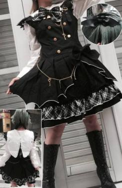 低価，お得 赤コウモリ魔女ドレス Lワンピース 豪華5点セット ハロウィン(Mサイズ)｜売買されたオークション情報、yahooの商品情報をアーカイブ公開 - オークファン Mサイズ