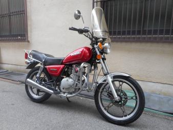 ★　ＳＵＺＵＫＩ　ＧＮ１２５Ｈ　風防　実動　神戸　旧車風　★