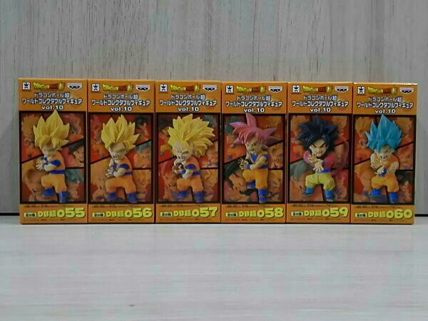 バンプレスト ドラゴンボール超 ワールドコレクタブルフィギュア 全6種セット
