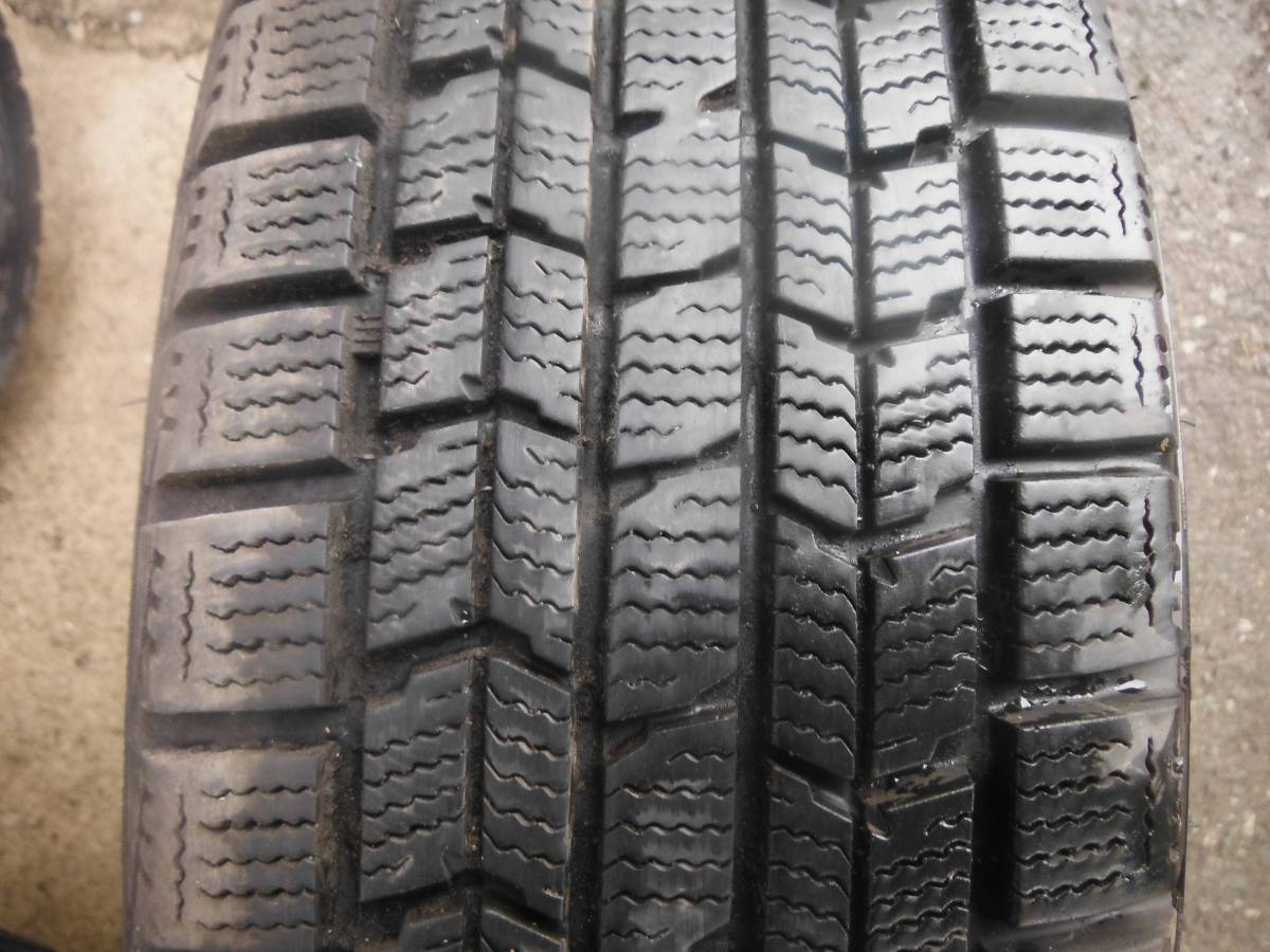 175/65r15  ４本　バリ溝 バリ溝 175⁄65R15 ダンロップ スタッドレスタイヤ 4本 北海道札幌発 溝