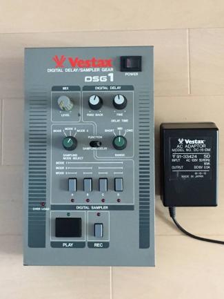 VESTAX DSG-1 ベスタクス　サンプラー　デジタルディレイ　動作品 Vestax M3673 DELAY sale on Gear